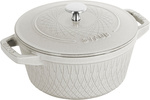 Staub Special Cocotte - garnek żeliwny okrągły 2.3 ltr, truflowy