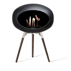 Biokominek Black Ground Wood Low - Le Feu