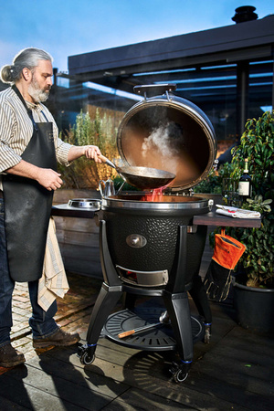 Grill ceramiczny Monolith Avantgarde LeChef + stelaż