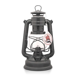 Lampa naftowa Hurricane Baby Special 276 antracyt szara - Feuerhand