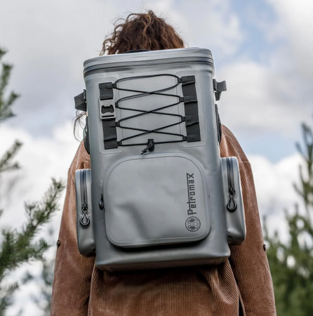 Lodówka turystyczna Petromax Cooler Backpack 17 litrów kolor szary
