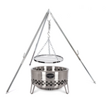 Zestaw palenisko Tyropit, trójnóg d1, ruszt stalowy H-grate50 PETROMAX