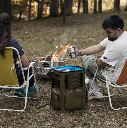 Lodówka turystyczna Petromax Cooler Backpack 27 litrów kolor szary