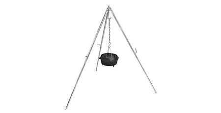 Zestaw palenisko Tyropit, trójnóg d1, ruszt stalowy H-grate50 PETROMAX