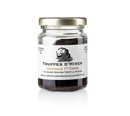 Trufla zimowa (Tuber Melanosporum), 1 gatunek, kawałki trufli, Gaillard, 50 g