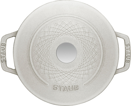 Staub Special Cocotte - garnek żeliwny okrągły 2.3 ltr, truflowy
