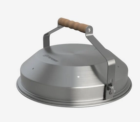 Pokrywa do grilla Atago ze stali nierdzewnej.