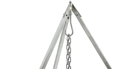 Zestaw palenisko Tyropit, trójnóg d1, ruszt stalowy H-grate50 PETROMAX