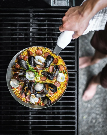 Mineral B Element Patelnia do steków 24 cm De Buyer